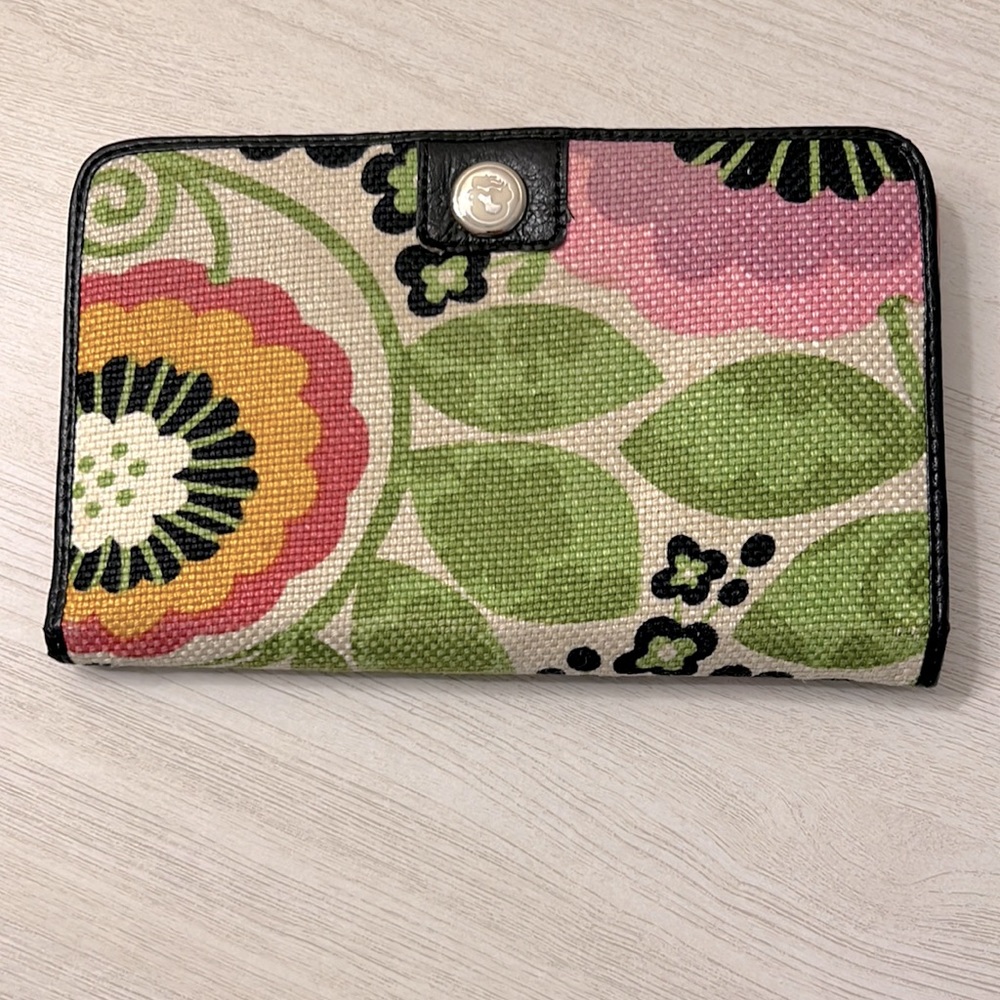 Spartina 449 Mod Floral Snap Wallet - VGUC